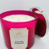 Cactus blossom 3wick candle