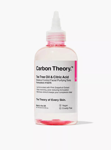 Carbon Theory Breakout Control Facial Purifying Tonic - 250 ml