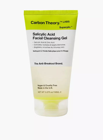 Carbon Theory Salicylic Acid Exfoliating Gel Cleanser - 150 ml