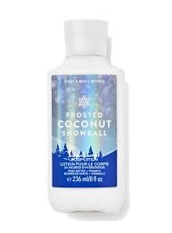 Frosted coconut snowball lotion