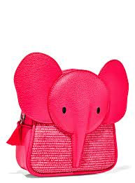 Bath and body works pink elephant toiletry bag