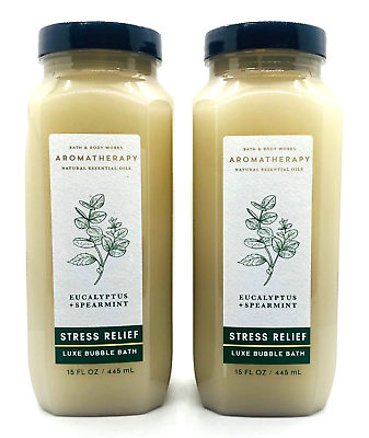 Aromatherapy bubble bath eucalyptus + spearmint