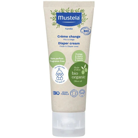 Mustela Bio Organic Diaper Cream, 75 ml