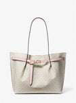 Emilia Large Logo Blush Tote