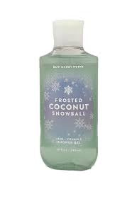 Frosted coconut snowball gel