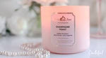 Champagne toast  single wick candle