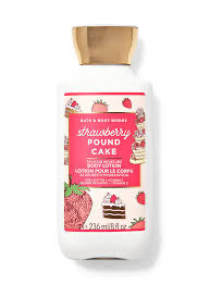 strawberry pound cake lotion