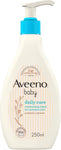 Aveeno baby daily care moisturising lotion 250ml