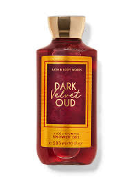 Dark velvet oud shower gel