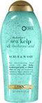 OGX Hydration + sea kelp & hyaluronic acid exfoliating body scrub