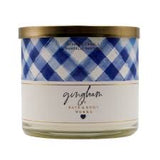 Gingham 3wick candle