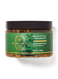 Aromatherapy scrub  eucalyptus + spearmint