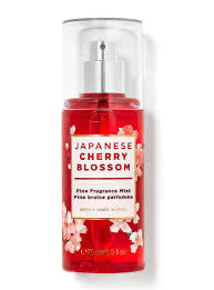 Japanese cherry blossom travel size mist