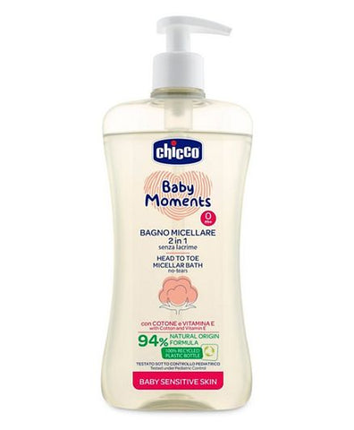 Chicco Baby Moments Head to Toe Micellar Bath