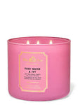 Rose water ivy 3wick candle