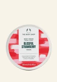 Blissful Strawberry body cream 200 ml