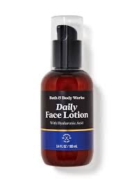 Mens daily face lotion