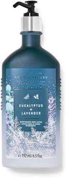 Aromatherapy eucalyptus + lavender lotion