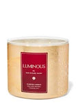 Luminous 3wick candle