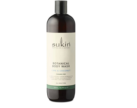 Sukin Sukin Botanical Body Wash - Lime & Coconut 500Ml