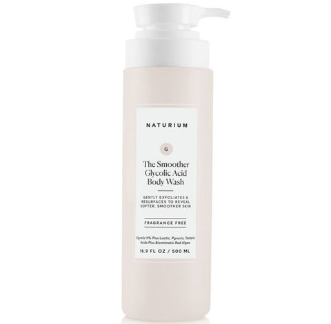 Naturium glycolic acid body wash 500ml