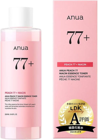 Anua Heartleaf 77% niacin essence toner  peach