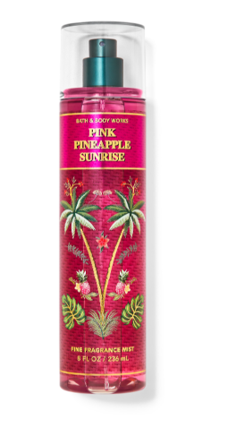 Pink pineapple sunrise mist