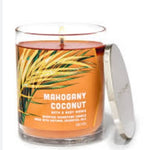 Mahogany coconut single wick candle