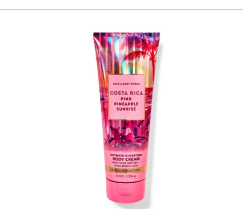 Costa rica pink pineapple sunrise costa rica body cream