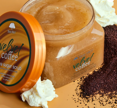 Tree Hut Velvet Coffee Shea Sugar Scrub - 510g