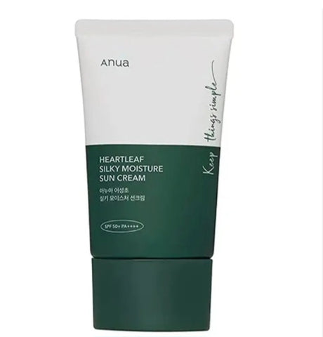 Anua Heartleaf silk moisture sun cream SPF 50+  ( 50mL)