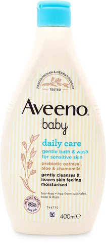 Aveeno baby daily care gentle bath & wash 400ml