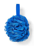 Blue loofah bath sponge