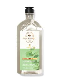 Aromatherapy eucalyptus + spearmint shower gel