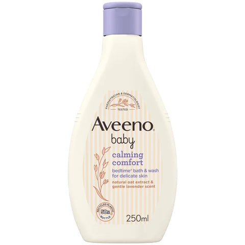 Aveeno baby bedtime bath & wash 250ml