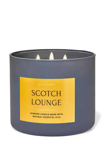 Scotch lounge 3wick candle