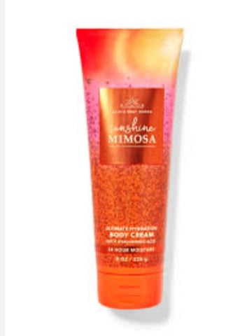 Sunshine mimosa body cream