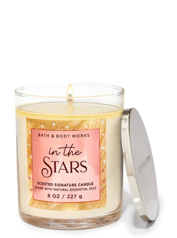 In the stars single wick candle