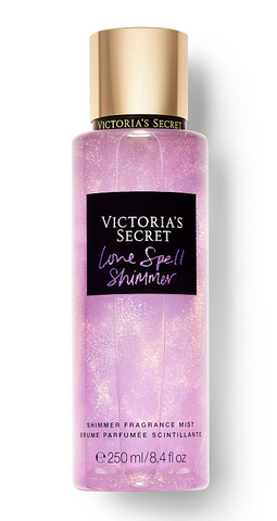 Love spell shimmer fragrance mist