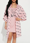 Wishing You Were Mine PJ Short And Robe Set