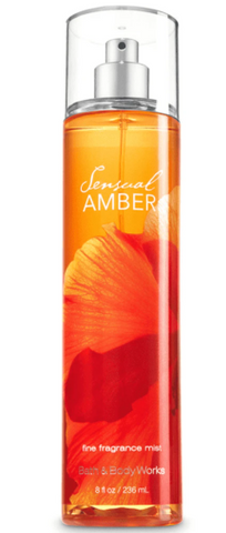 Sensual amber fine fragrance mist